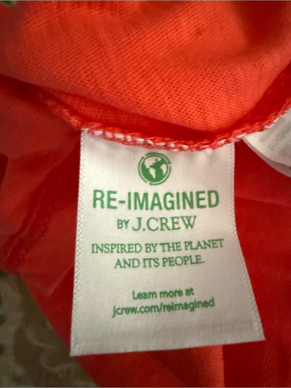 J Crew V Neck Re- Imagined vintage cotton t shirt - Picture 7 of 10